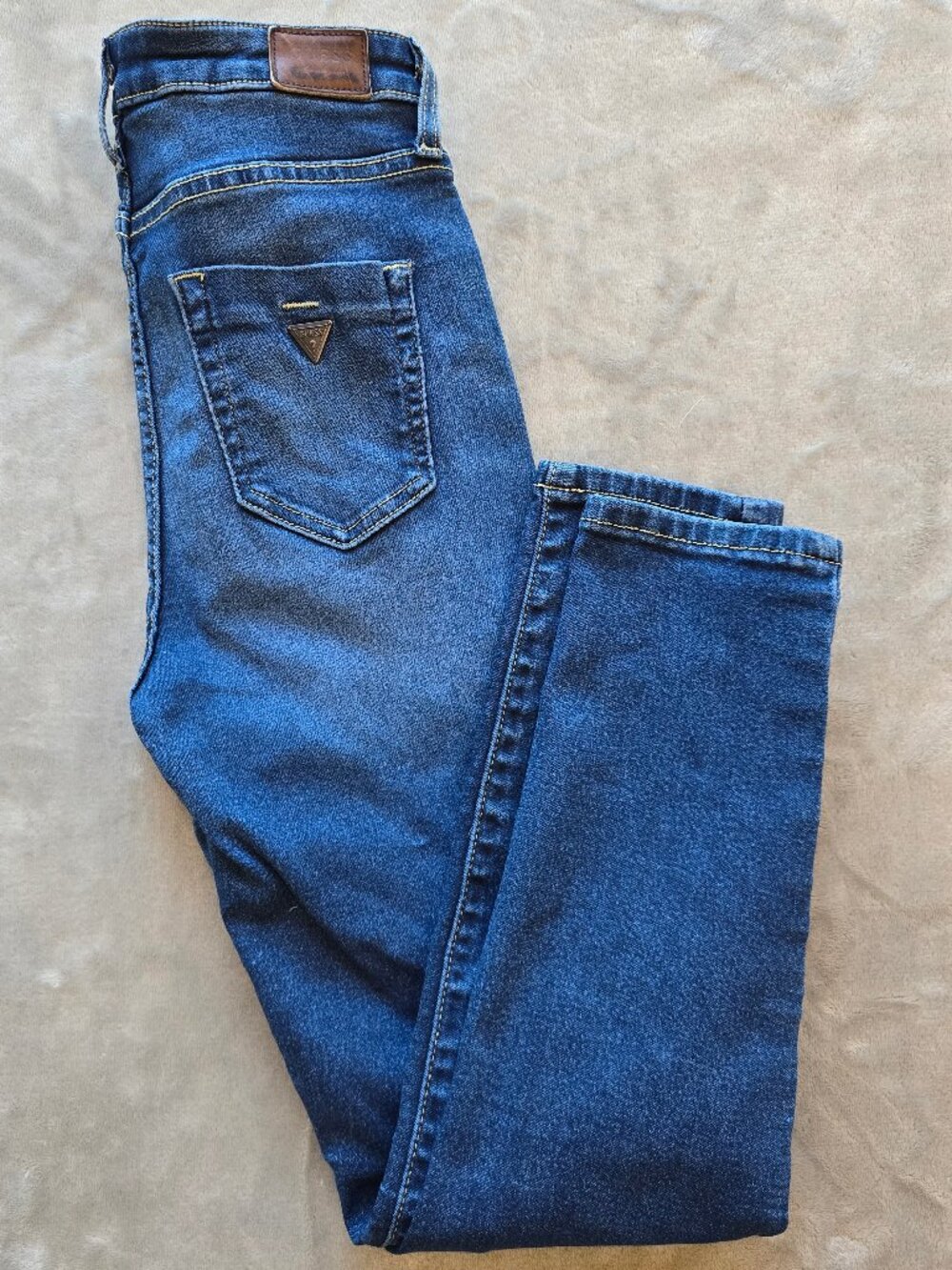 GUESS Los Angeles Dark Wash Stretch Slim Skinny Jeans - Size 27